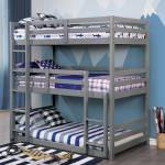 CM-BK589GY CALIFORNIA V TWIN/TWIN/TWIN BUNK BED