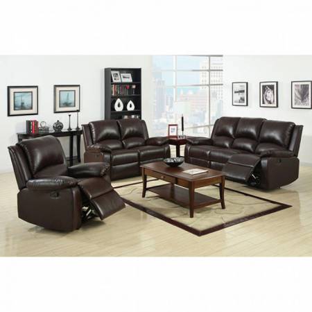 CM6555-S-L-C 3PC SETS OXFORD SOFA + LOVESEAT + Recliner