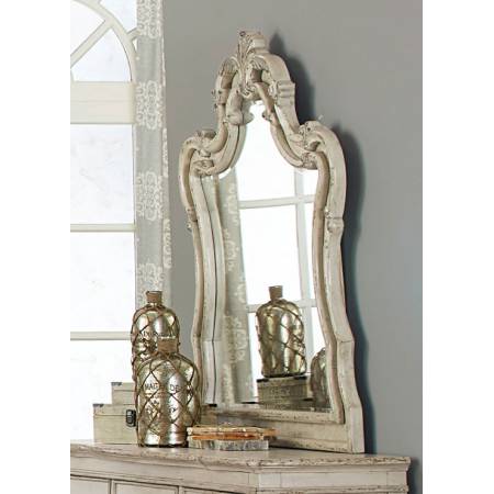 Elsmere Mirror - Antique Gray