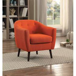 Lucille Accent Chair - Orange