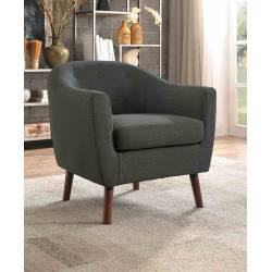 Lucille Accent Chair - Gray 1192GY
