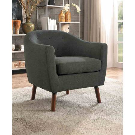 Lucille Accent Chair - Gray 1192GY