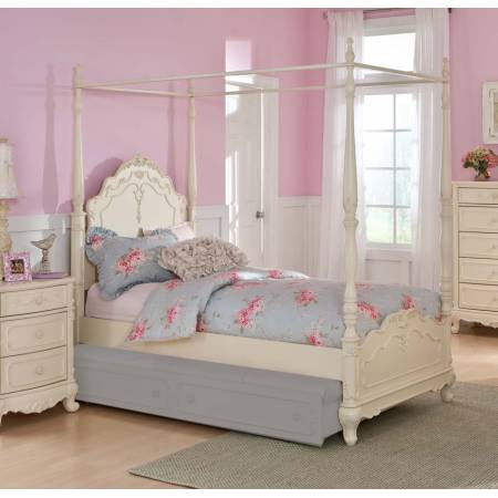 Cinderella Full Canopy Poster Bed 1386FPP-1