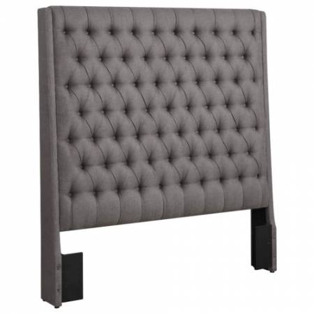 300621KEB1 Upholstered Beds Upholstered King Headboard with Diamond Tufting