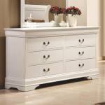 204693 Louis Philippe 204 6 Drawer Dresser