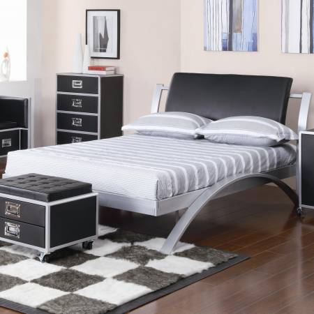 LeClair Full Metal Platform Bed 300200F