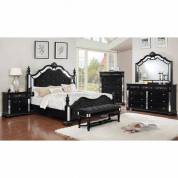 AZHA Cal.King Bedroom Set CM7194BK-KW-GR