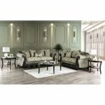 JUSTINA SOFA AND LOVE SEAT SM6422-GR