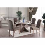 BRIDGEN ROUND TABLE DINING SET (5PC)