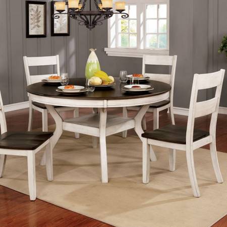 JUNIPER DINING TABLE CM3162WH-RT