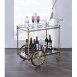SILVER SERVING CART 98372