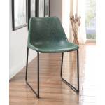 GREEN METAL CHAIR 96801