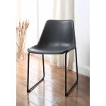 BLACK METAL CHAIR 96800