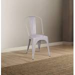 SILVER SIDE CHAIR 96256