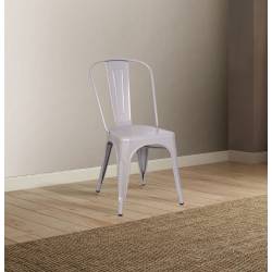 SILVER SIDE CHAIR 96256