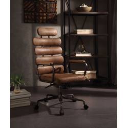 BROWN EXECUTIVE OFFICE CHAIR 92108