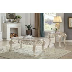 COFFEE TABLE W/MARBLE TOP 82440