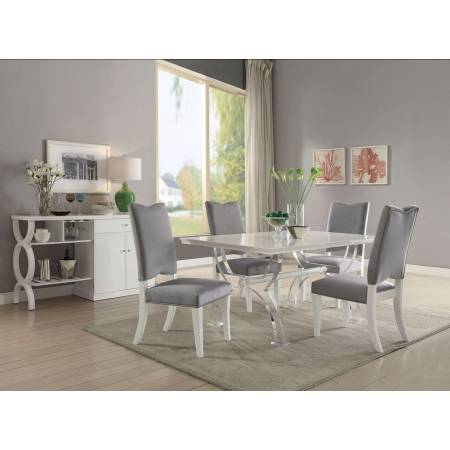 74720+74722*4 5PC SETS DINING TABLE + 4 SIDE CHAIRS