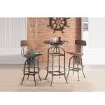 72380+72382*2 3PC SETS KAESO BAR TABLE + 2 BAR CHAIRS