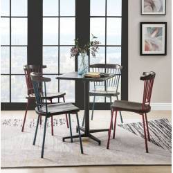 72095 BLACK DINING TABLE
