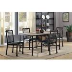 72035+72037*4 5PC SETS DINING TABLE + 4 SIDE CHAIRS