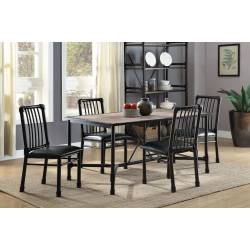 72035+72037*4 5PC SETS DINING TABLE + 4 SIDE CHAIRS