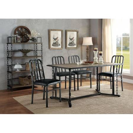 71995+1997*4 5PC SETS DINING TABLE + 4 SIDE CHAIRS