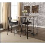 71990+71992*2 3PC SETS BAR TABLE + 2 BAR CHAIRS