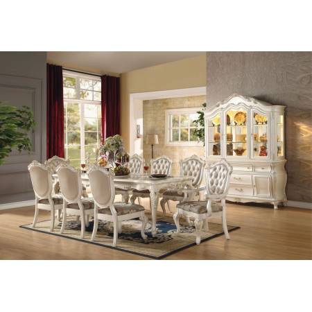 63540+63542*6+63543*2 9PC SETS DINING TABLE + 6 SIDE CHAIRS + 2 ARM CHAIRS