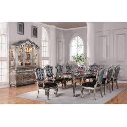 60540 SILVER ANTIQUE DINING TABLE