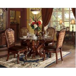 60010+60012*4 5PC SETS DINING TABLE + 4 SIDE CHAIRS