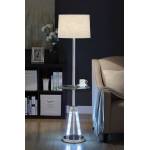 40125 CHROME FLOOR LAMP