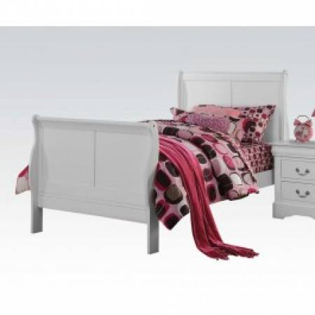 24515T L.P. III WHITE TWIN BED