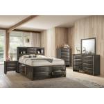 22700Q IRELAND GRAY QUEEN BED