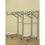 02350 SILVER METAL RACK FOR SOFA