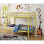 02178YL YELLOW TWIN/TWIN BUNK BED