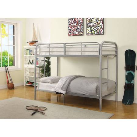 02178SI SILVER T/T BUNKBED