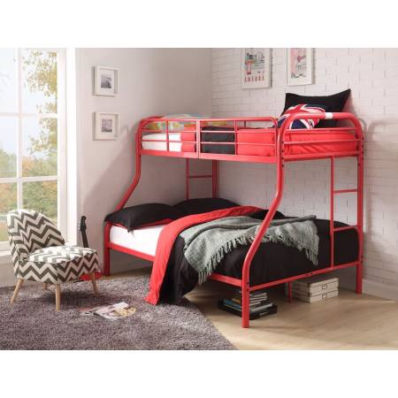 02043RD RED T/F BUNKBED KD VERSION