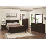 Louis Philippe 202 Full Bedroom Group 202411F-Gr