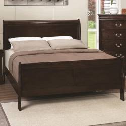 Louis Philippe 202 Twin Panel Sleigh Bed 202411T