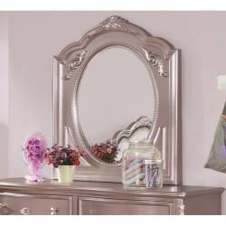 400894 Caroline Framed Oval Mirror