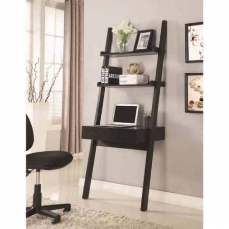 Wall-Leaning Writing Ladder Desk