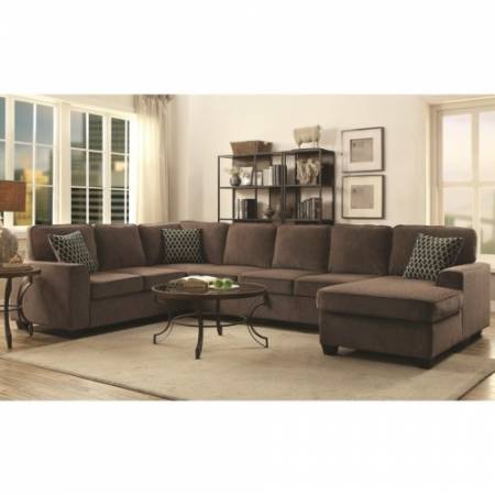 Provence Sectional with Chaise and Built-in Storage