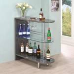 Bar Units and Bar Tables Contemporary Grey Bar Table