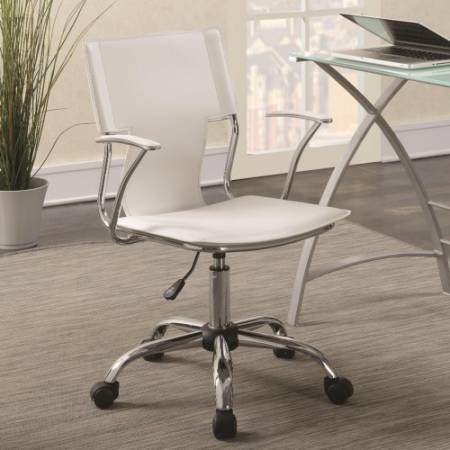 801363 Office Chairs Contemporary Office Chair with Upholstered Seat