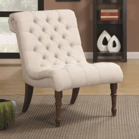 902176 Accent Seating Curved Accent Chair