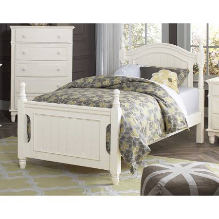 Clementine Bed - White B1799T-1