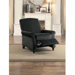 Warrick Push Back Reclining Chair - Gray Fabric 8213-1