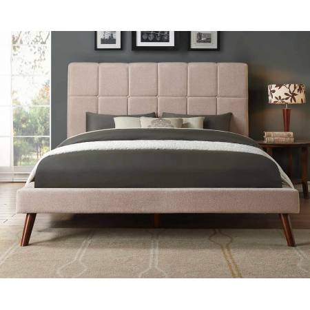 Kinsale Platform Bed - Beige 5875BE-1