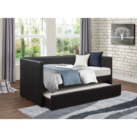 Andra Daybed with Trundle - Black 4949BK-A+B